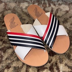 Ancient Greek Sandals Handmade in Greece Thais Slip on Sandals